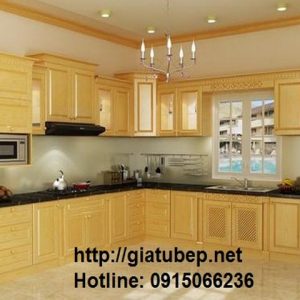 Tủ bếp gỗ Classic