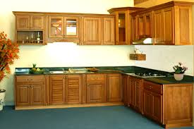 Tủ bếp gỗ mẫu tại xưởng
