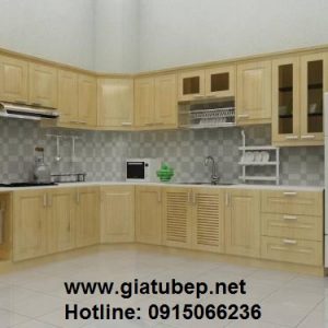 Tủ bếp gỗ công nghiệp MDF