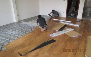 thi công sàn nhựa hàn quốc, sàn nhựa han quốc spc,