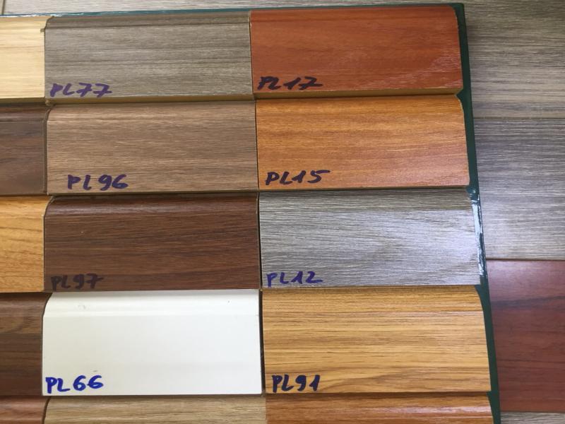phụ kiện phào chân tường nhựa giả gỗ, phụ kiện sàn nhựa,
