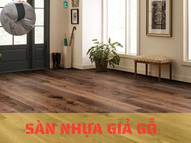 Sàn nhựa giả gỗ