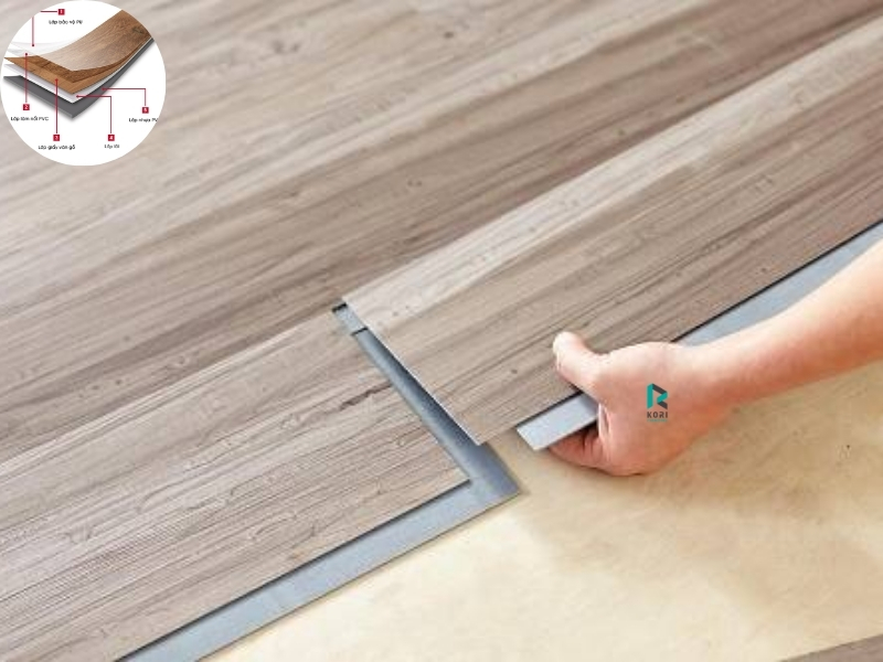 Sàn nhựa hèm khóa