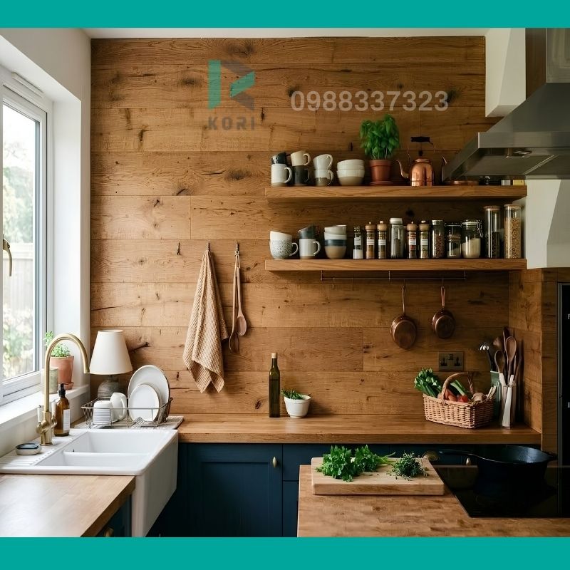 Tấm ốp tường sau bếp